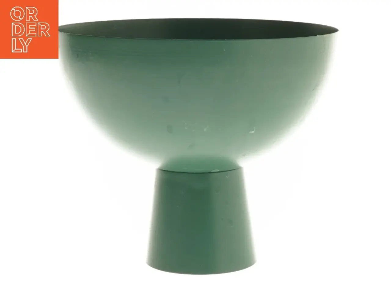 Billede 1 - Grøn vase (str. 18x15 cm)