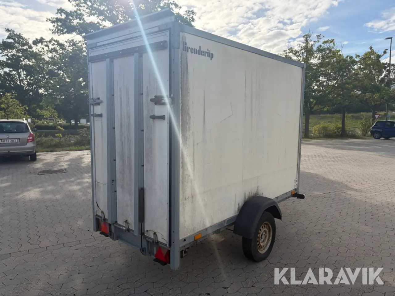 Billede 3 - Lukket kassetrailer Brenderup E8