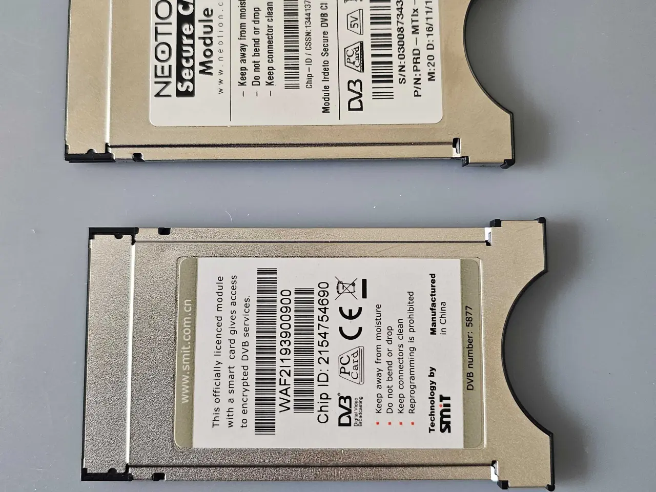 Billede 2 - 2 stk Smartcard CA i DV3.