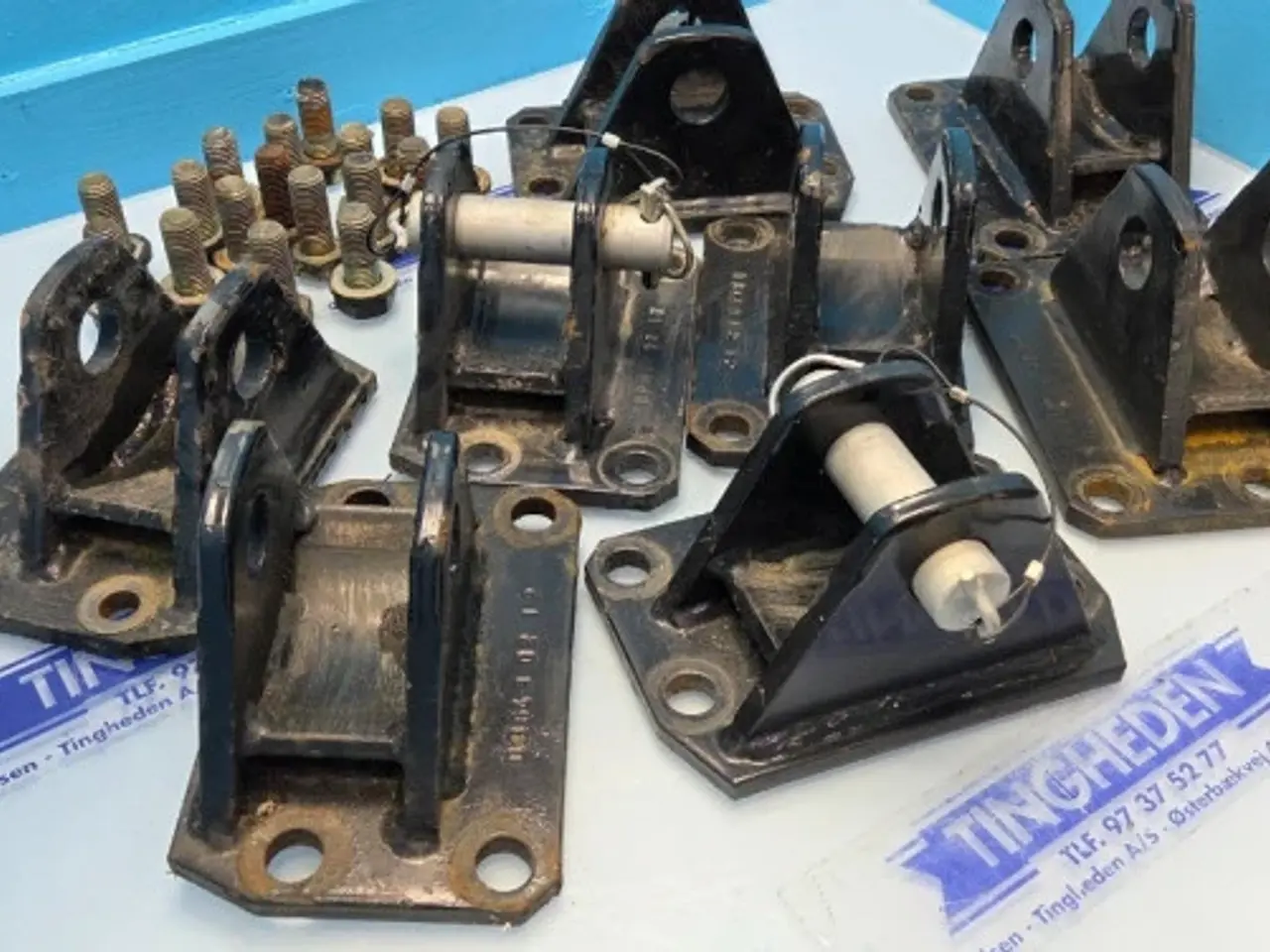 Billede 2 - Case Maxxum 150 Slæbekrog 82022185 8 Stk