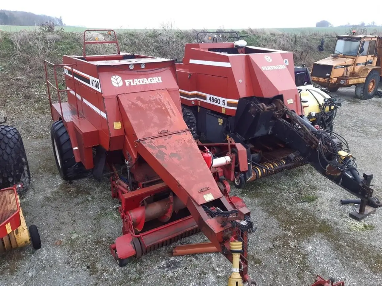 Billede 2 - New Holland 4860 S med snitter blæser ved binder