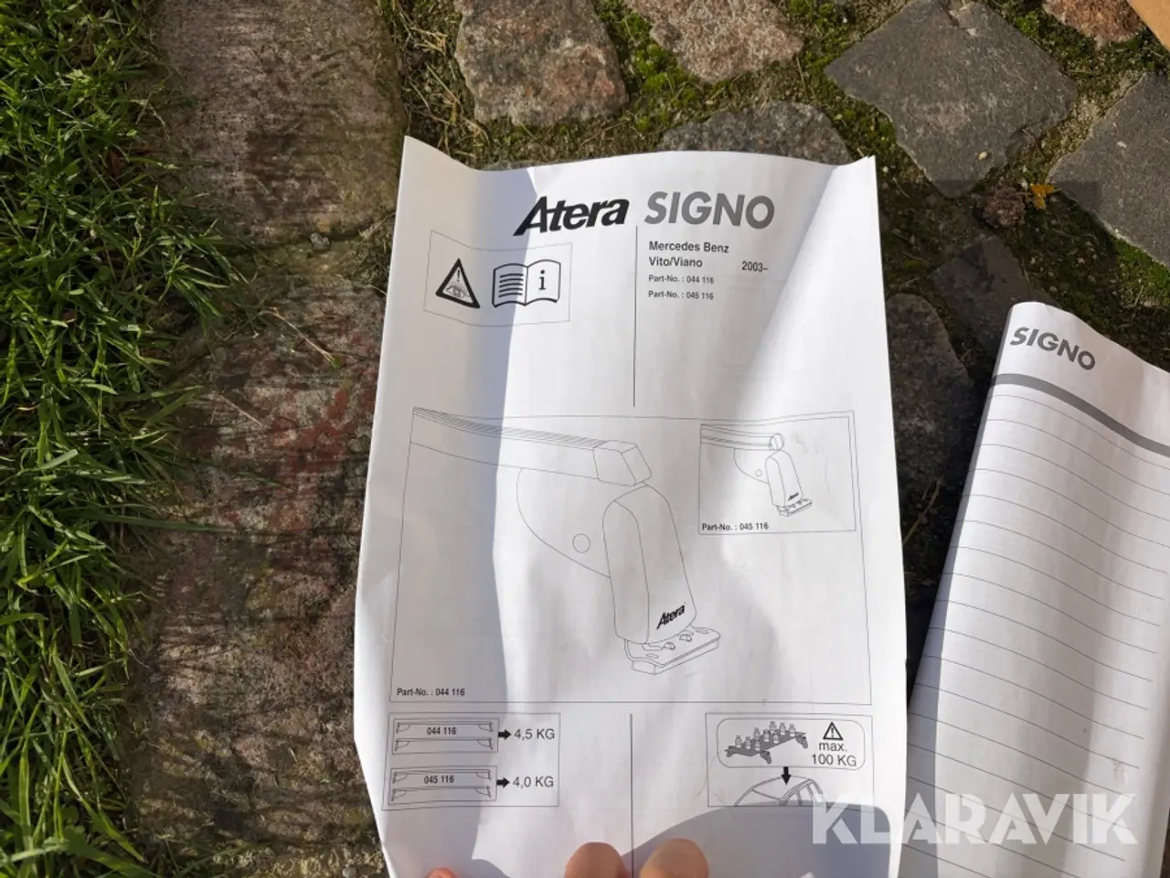 Billede 5 - Tagbøjlesæt Atera SIGNO til tagræling