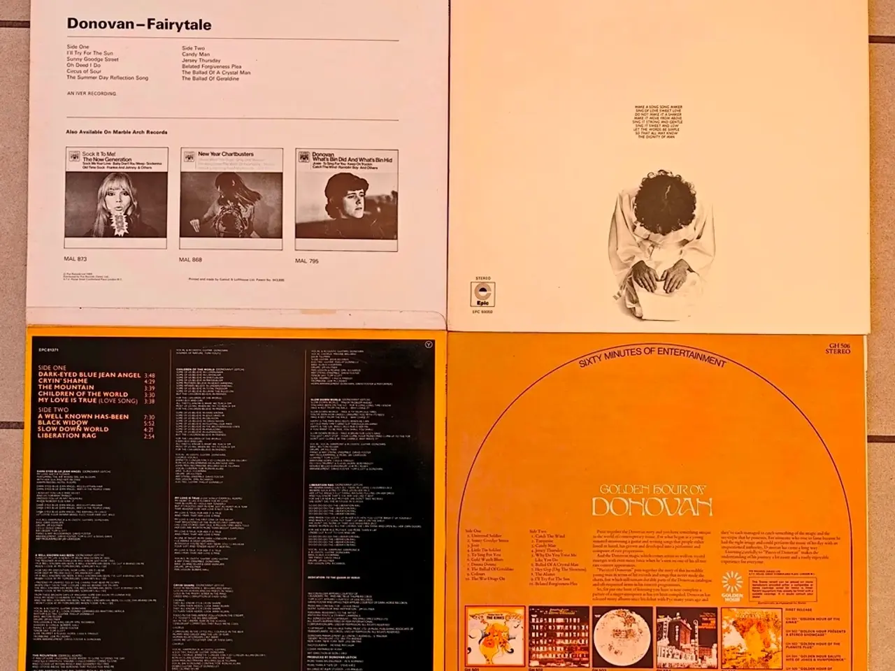 Billede 2 - LP, Donovan x4