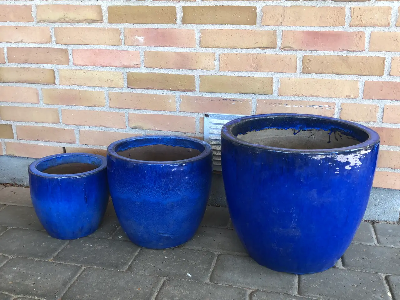 Billede 1 - Havekrukker glaseret