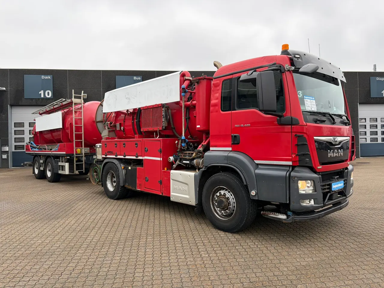 Billede 2 - MAN TGS 18.420 4X4H, Slamsuger