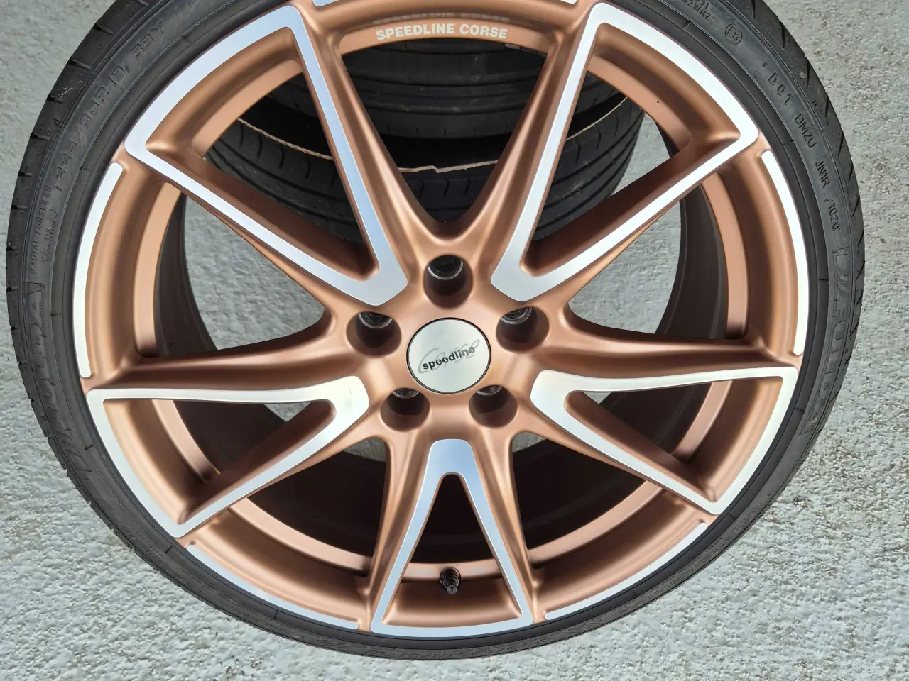 Billede 2 - Speedline SL6 Vettore 8.5x19, 5x114,3 ET40, Bronze