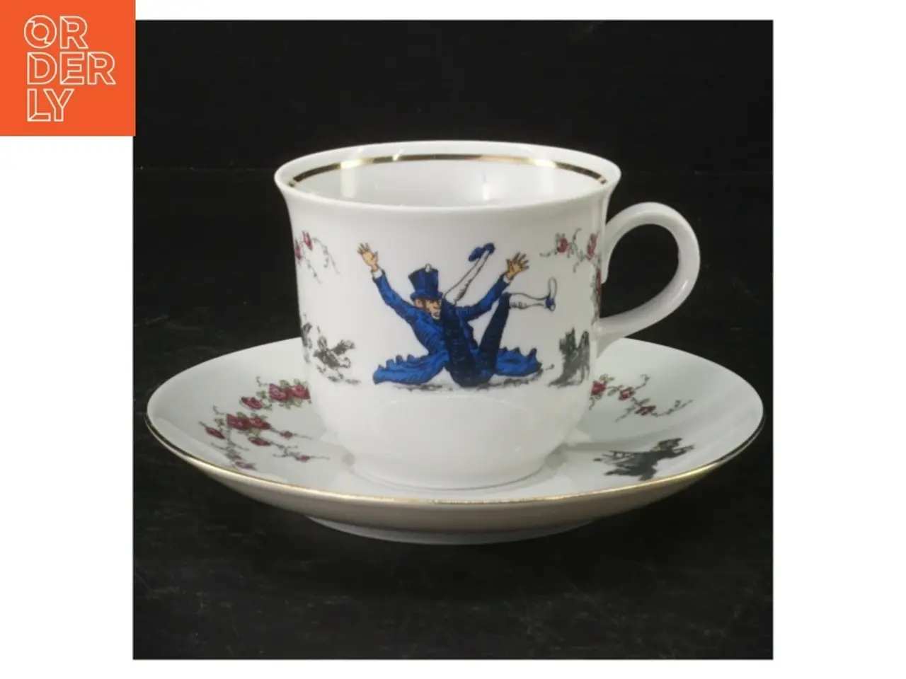 Billede 1 - Porcelænskop og underkop