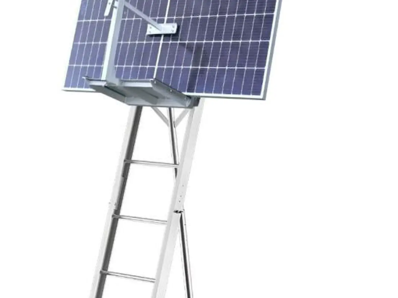 Billede 1 - SolarClimber solcellelift – Effektiv transport af solpaneler op til 21 meter