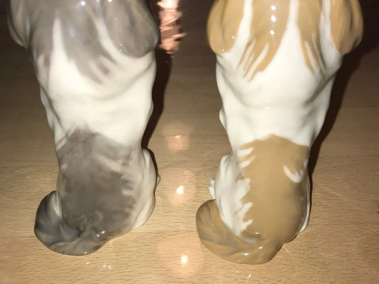 Billede 3 - Porcelæns Pekingesere.