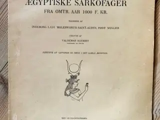 Billeder malede paa ægyptiske sarkofager (1919)