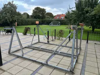 Galvaniseret bådstativ fra L.P. Yacht