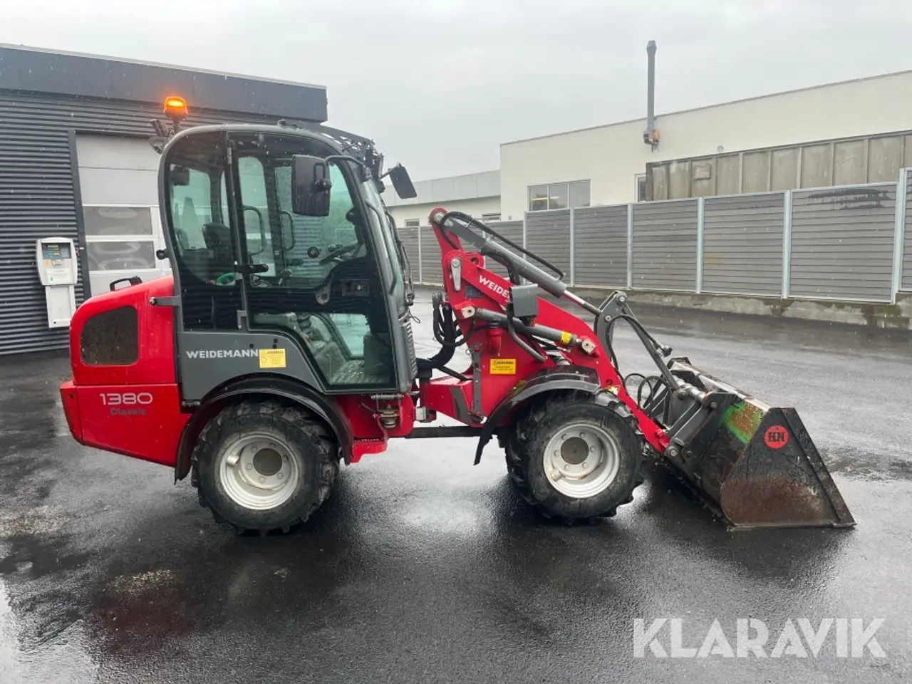 Billede 6 - Minilæsser Weidemann 1380 Classic RL28