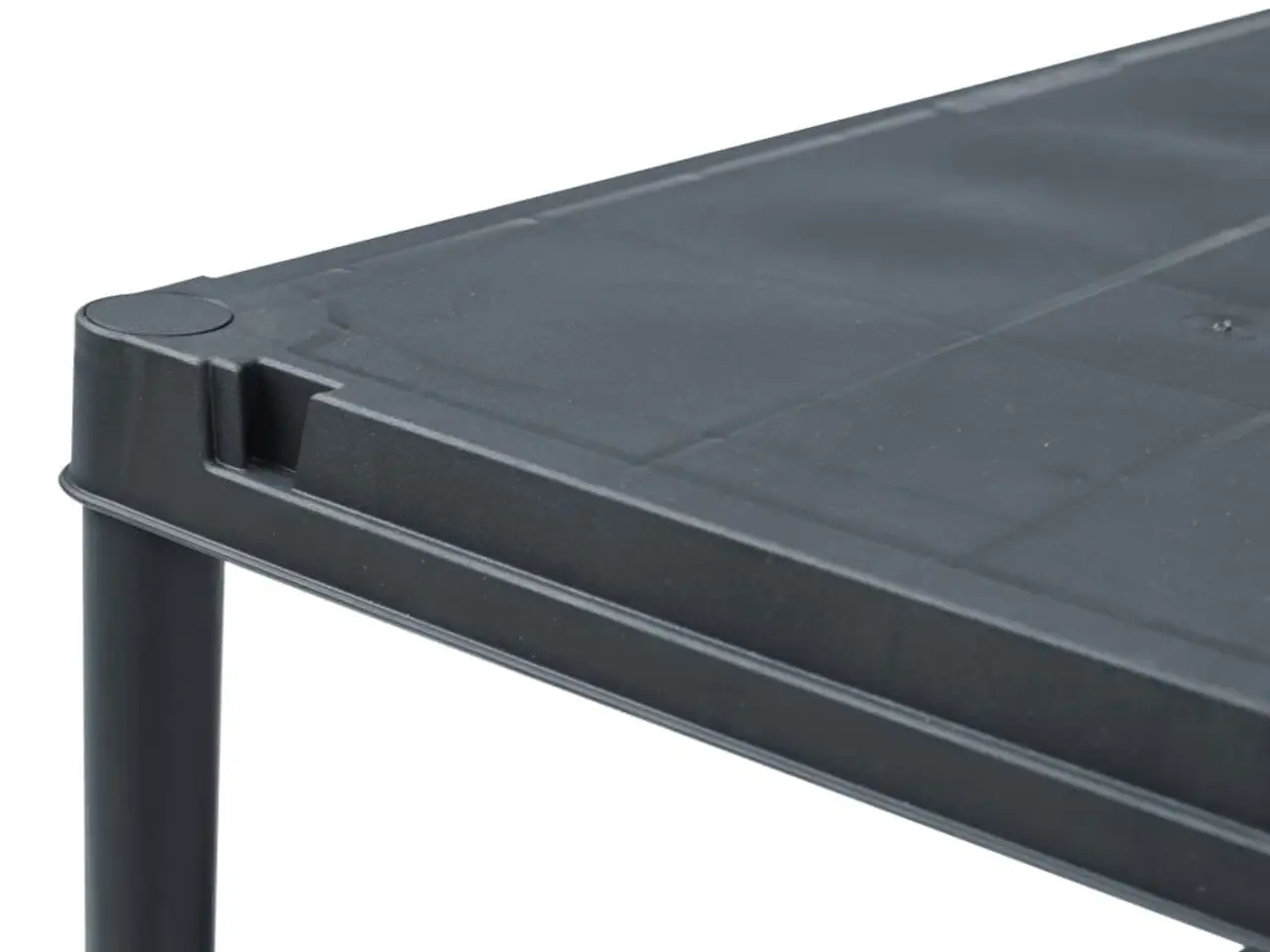 Billede 5 - Opbevaringsreol sort 60 x 30 x 138 cm - 100 kg