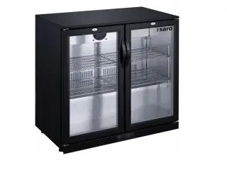 Backbar 198 liter – med 2 glasdøre
