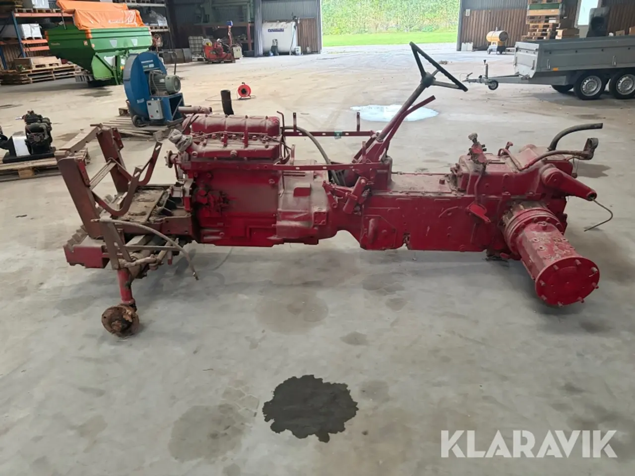 Billede 2 - Veterantraktor IH 844S med reservedele