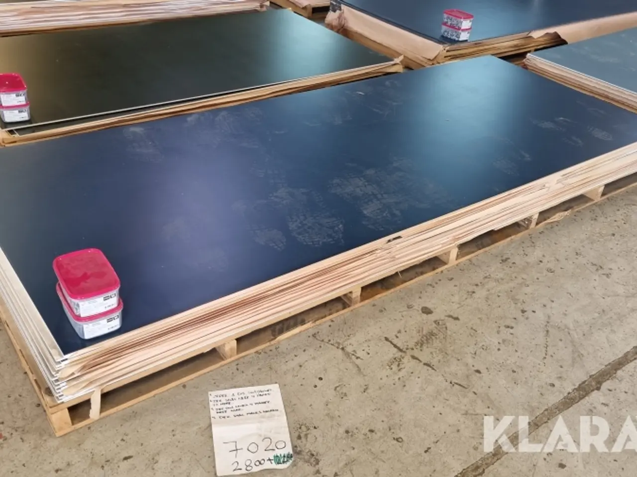Billede 1 - Facadeplader Steni 24 styk NCS S7020-R90B
