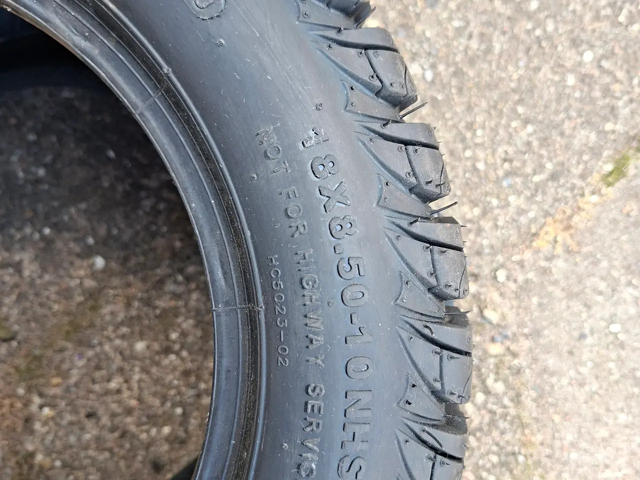 Billede 2 - 2 dæk 18x8.50-10 NHS