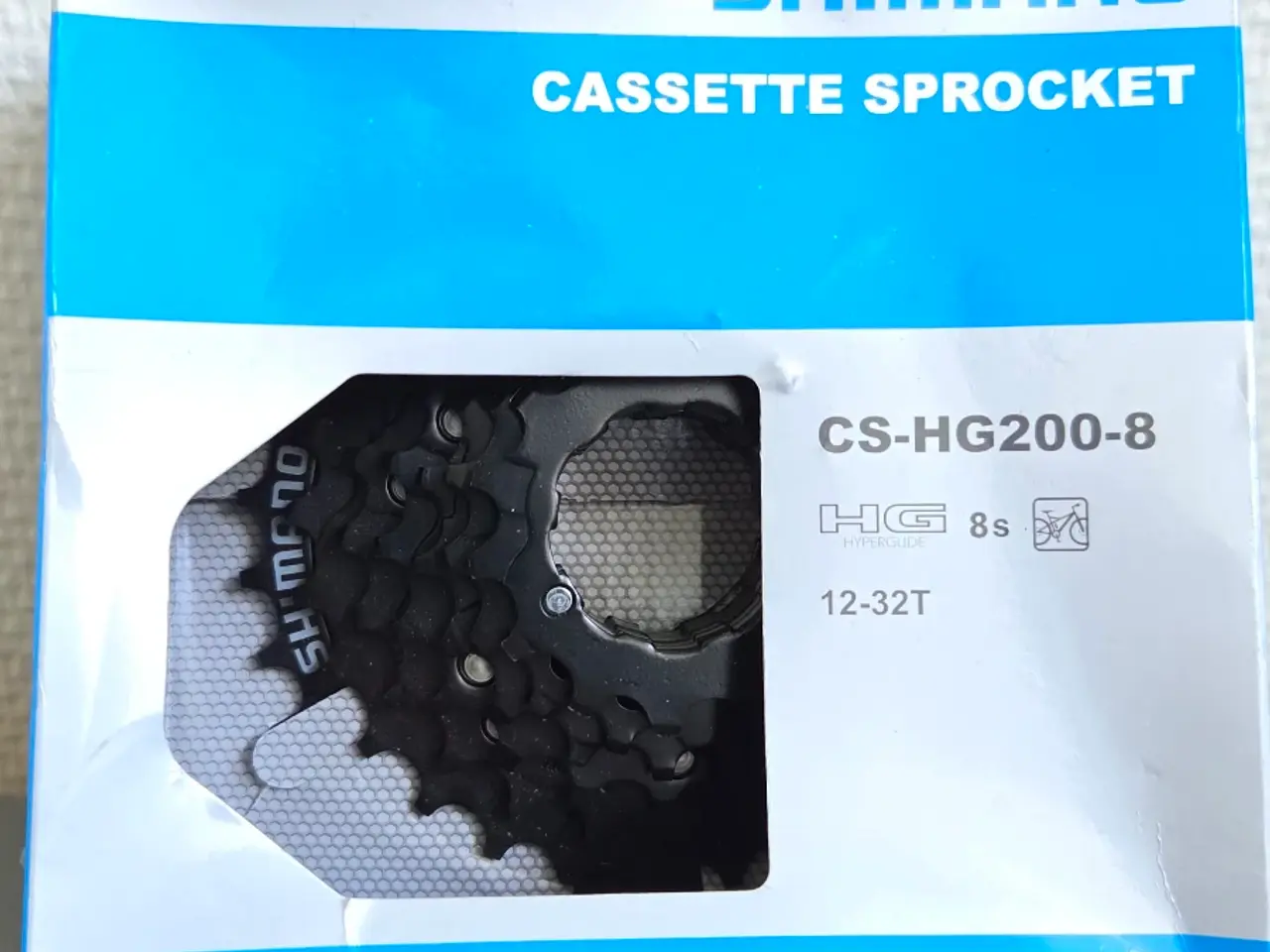Billede 1 - Shimano kassette CS HG200 12-32t 8 speed