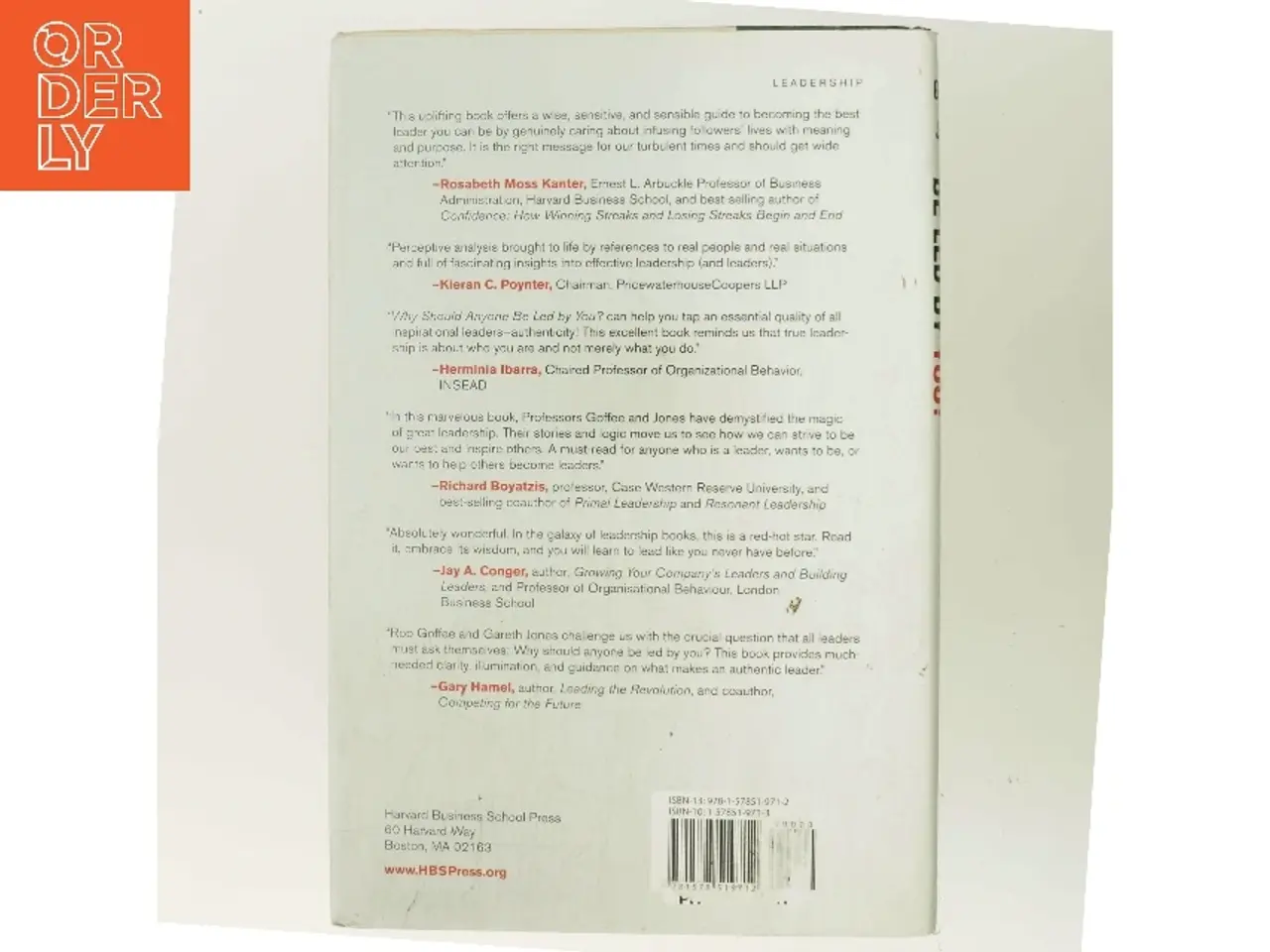 Billede 3 - Why should anyone be led by you? : what it takes to be an authentic leader (Bog)