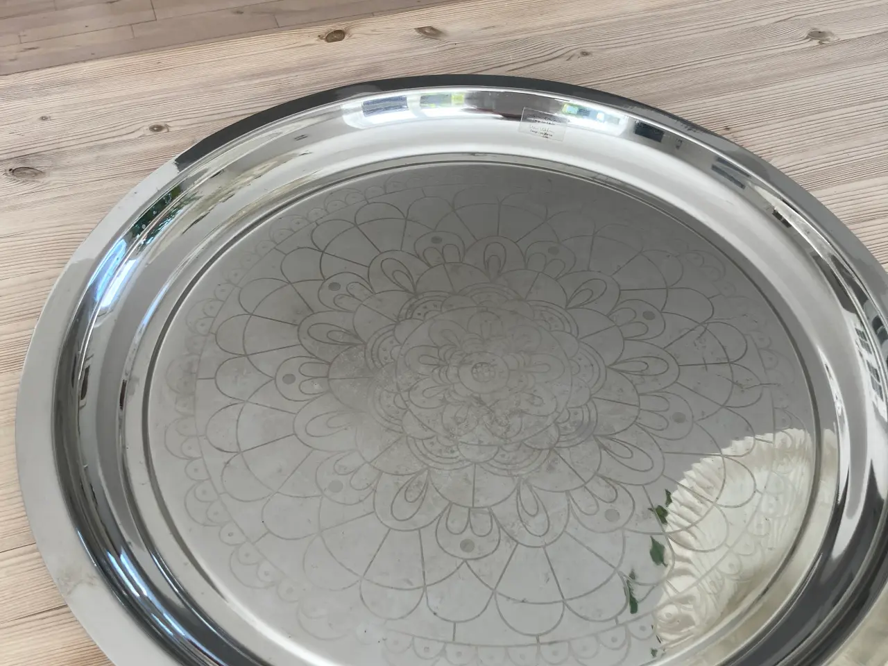 Billede 1 - Stort rundt dekorationsfad, diameter 56 cm