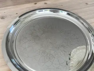 Stort rundt dekorationsfad, diameter 56 cm
