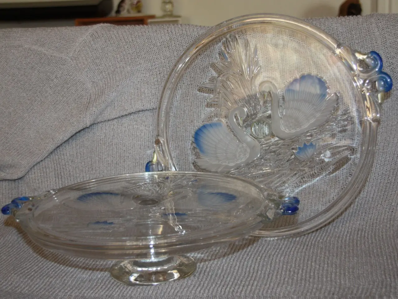 Billede 1 - Walther glas opsats 38 cm x 32 cm x 9 cm