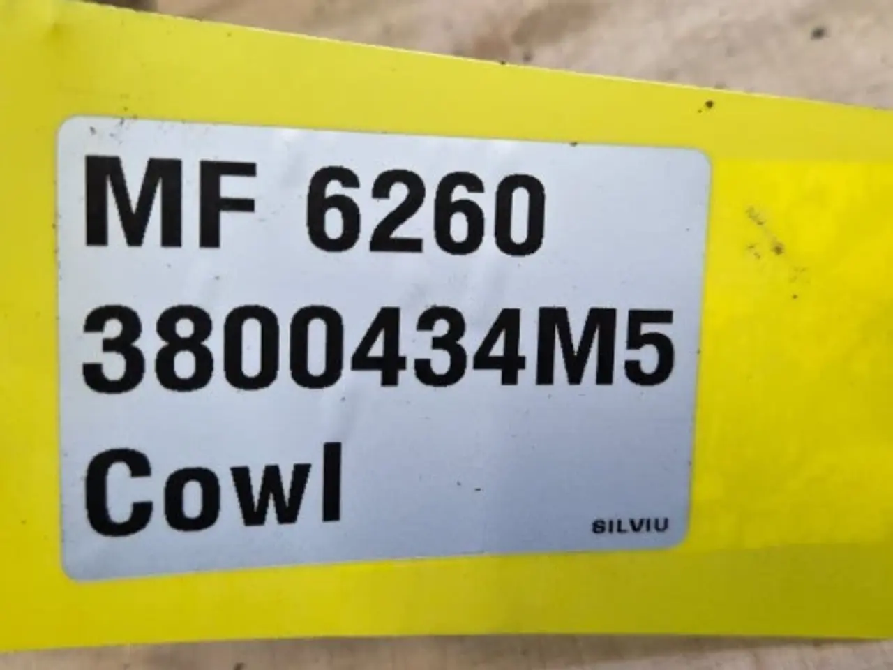 Billede 11 - Massey Ferguson 6260 Kappe 3800434M5