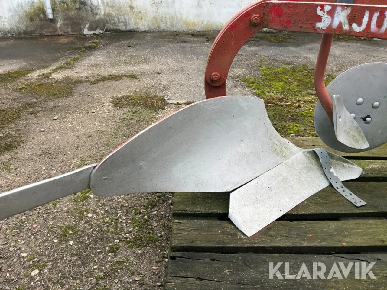 Billede 10 - Plov Skjold AL 56 2 furet 14 tommer