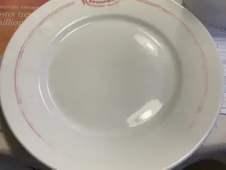 Hotelporcelæn Jernporcelæn tallerken
