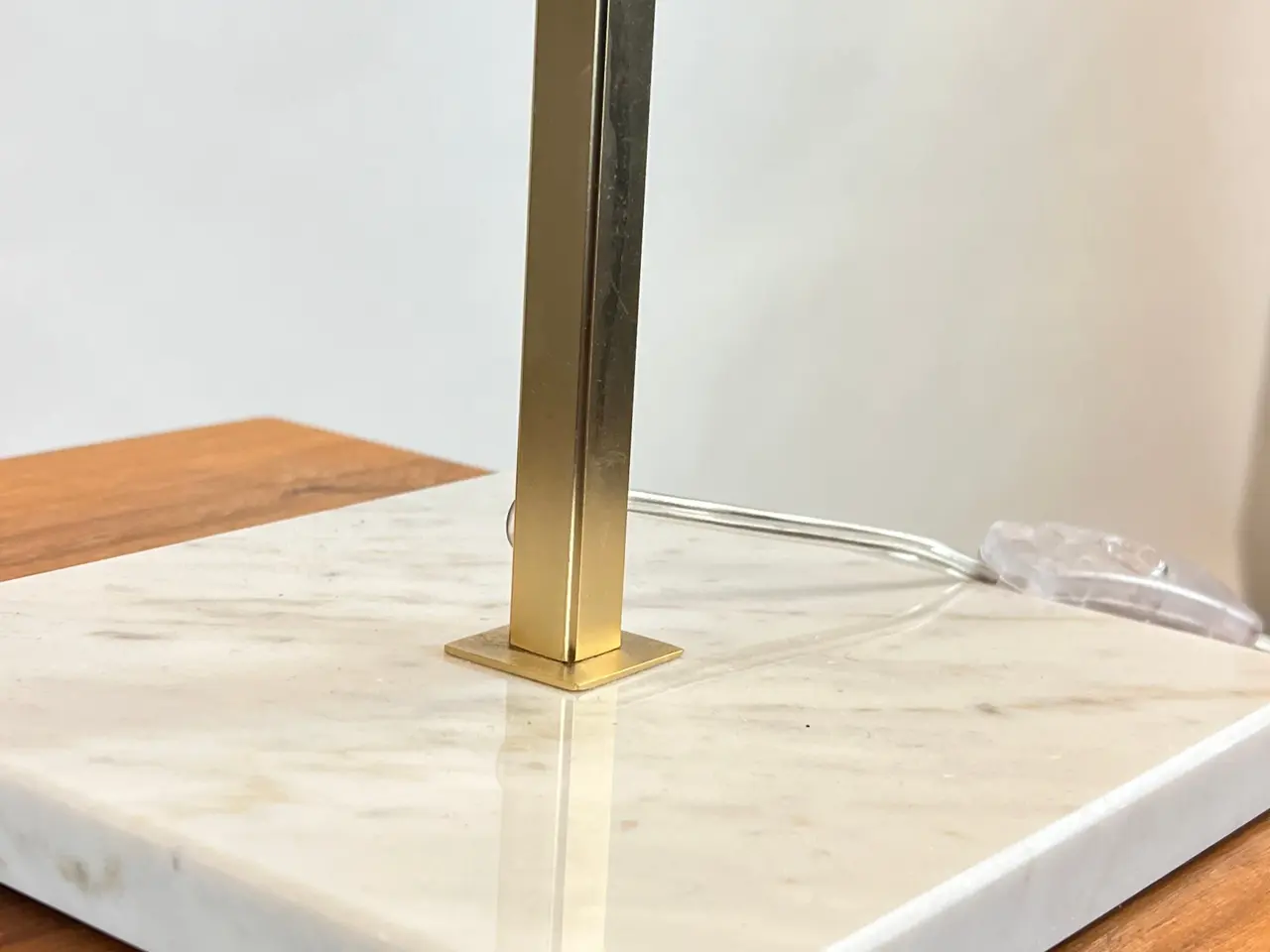 Billede 7 - Stéphane Davidts Bordlampe – Beige Marmor H 75 cm