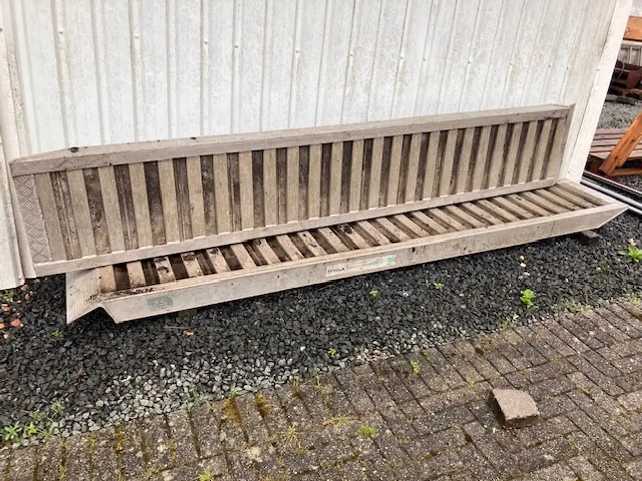 Billede 1 - Entreprenør alu ramper/slidsker kraftig model.