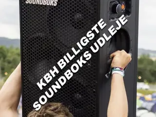 UDLEJES - Soundboks