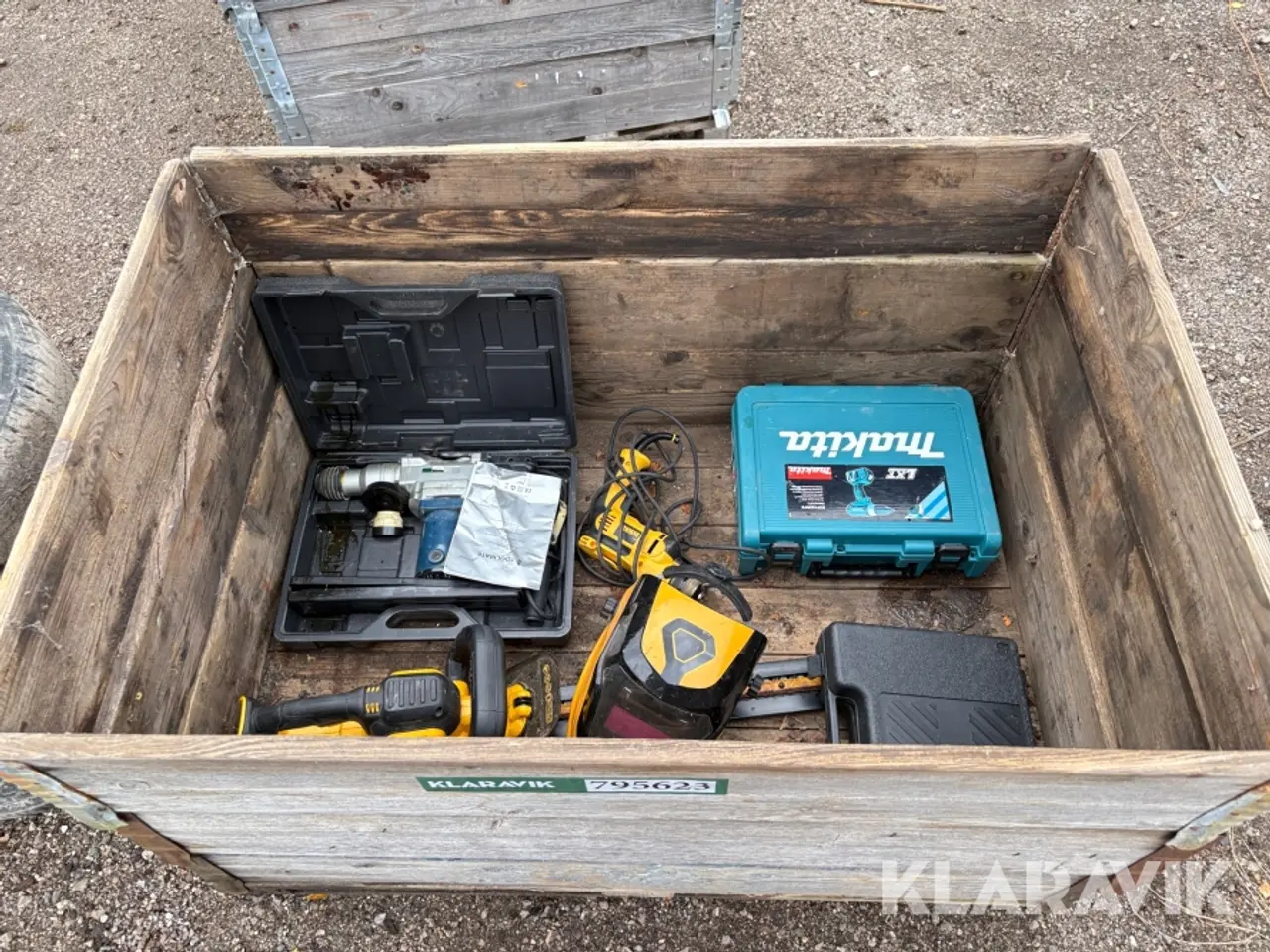 Billede 6 - Blandet parti elværktøj DeWalt, Makita, Toolmate - 6 styk