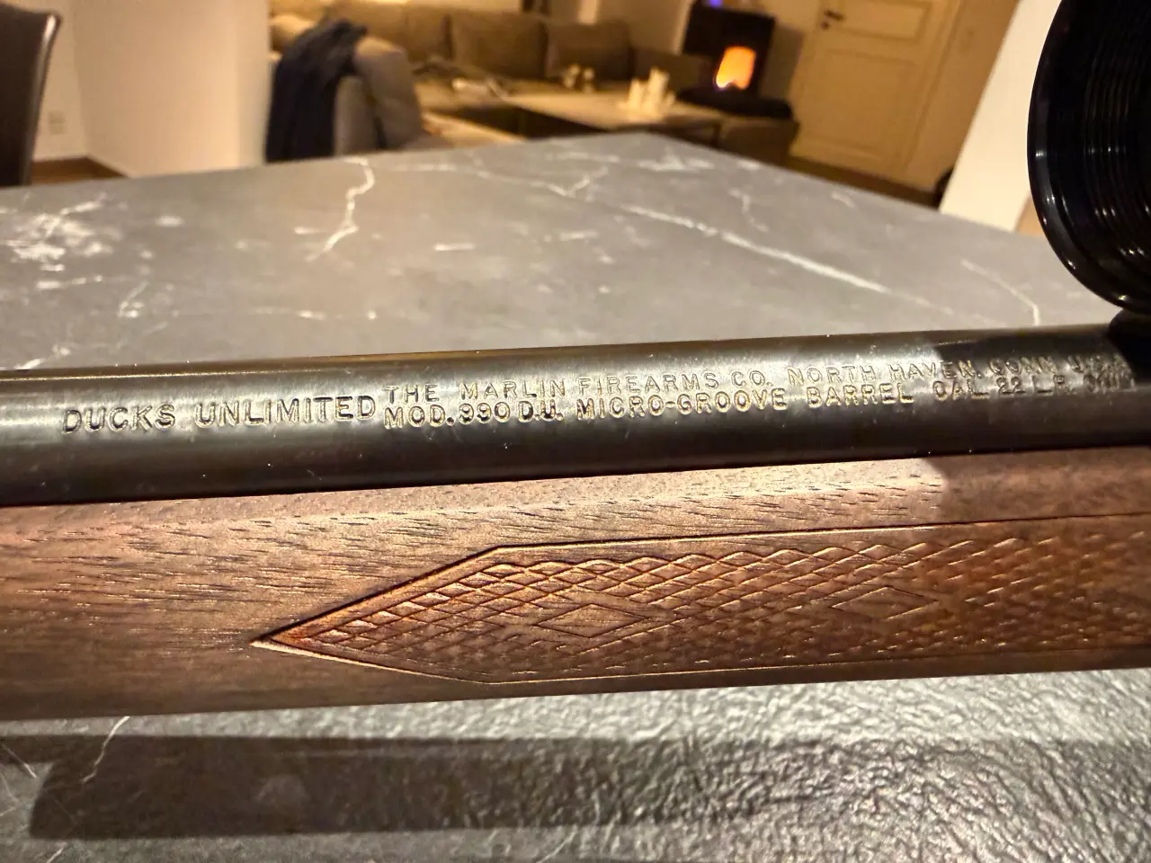 Billede 4 - Marlin 990 Ducks unlimited halvautomat 22lr.