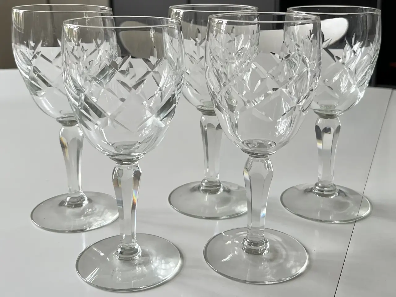 Billede 1 - Rødvinsglas - Windsor - anden slibning, 6 stk.