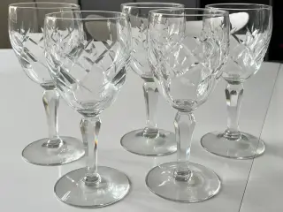 Rødvinsglas - Windsor - anden slibning, 6 stk.
