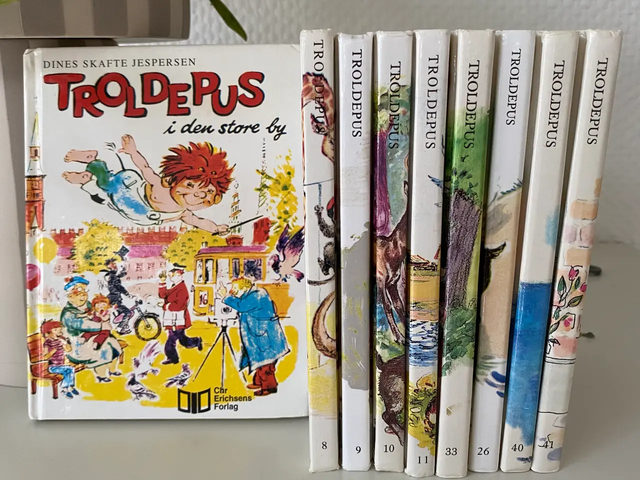 Billede 1 - 7 Troldepus-bøger