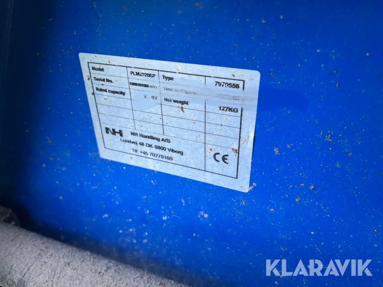 Billede 10 - Palleløfter NH PLM2020SP lang model