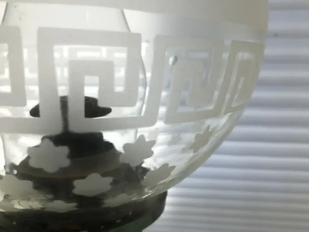 Billede 2 - Fin antik petroleums lampe