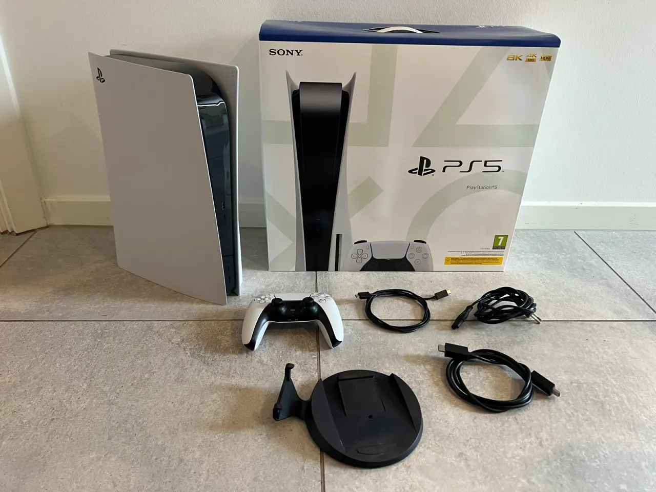 Billede 1 - 🎮 Sony PlayStation 5 Disc Edition GTA Klar🔫
