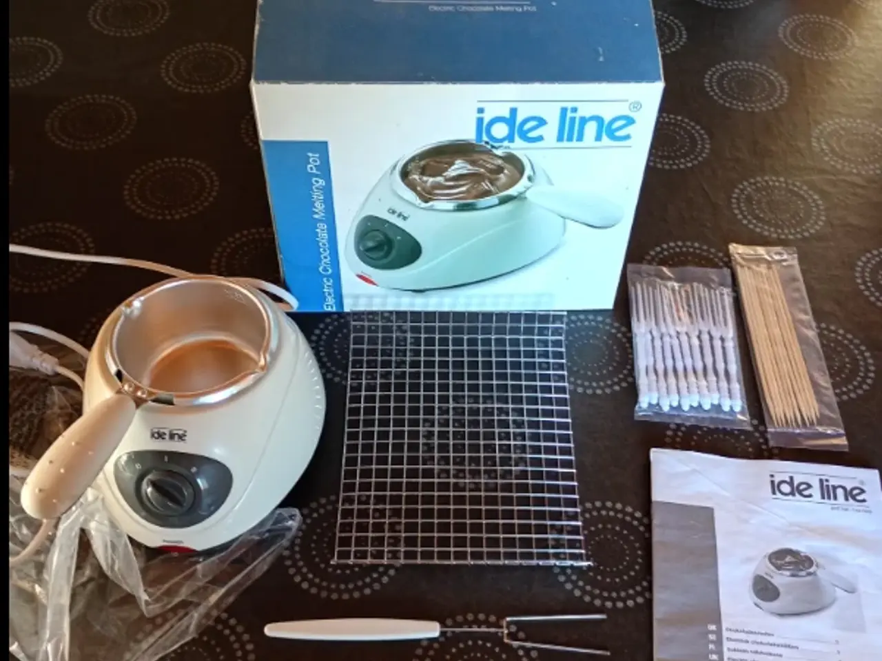 Billede 1 - Ide Line Electric Chocolate Melting Pot + lidt eks