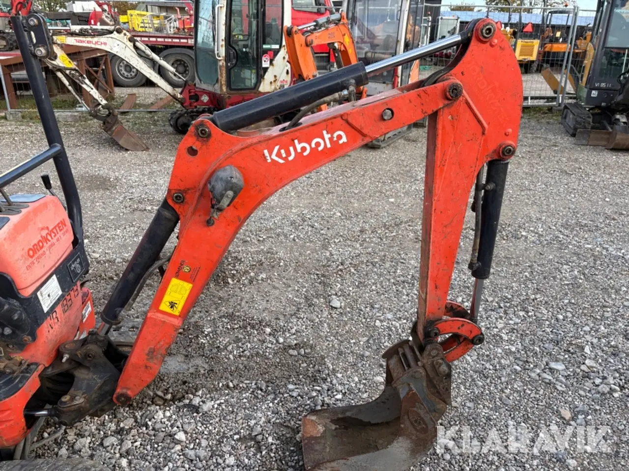 Billede 7 - Gravemaskine Kubota U10-3 minigraver.