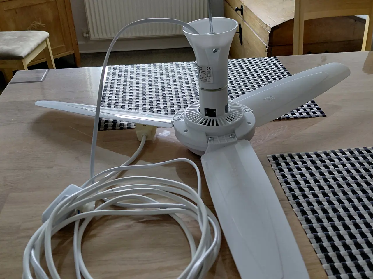 Billede 1 - Lofts ventilator til effektiv nedkøling af f.eks s