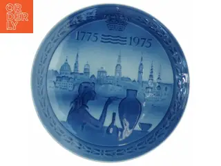 Royal Copenhagen Jubilæumsplatte fra Royal Copenhagen (str. Diameter 18 cm)