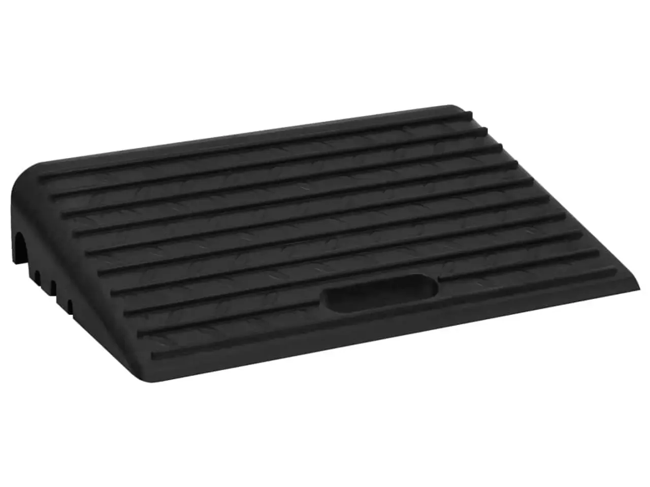 Billede 2 - Kantstensramper - 2 stk. gummi 50 × 30 × 11 cm, sort