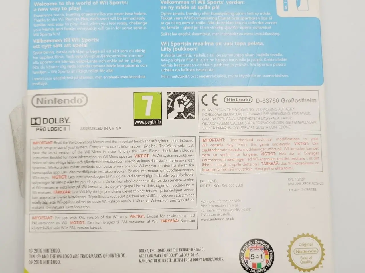 Billede 2 - ⭐️· Wii: Wii Sports + Resort 
