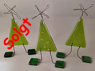Juletræ af glas
