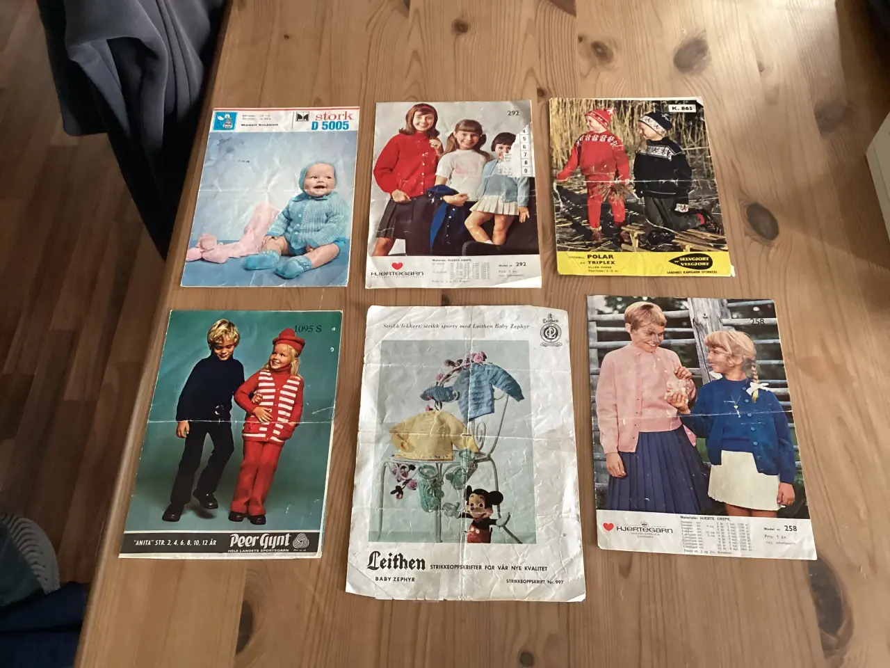 Billede 1 - Retro Strikke Opskrifter