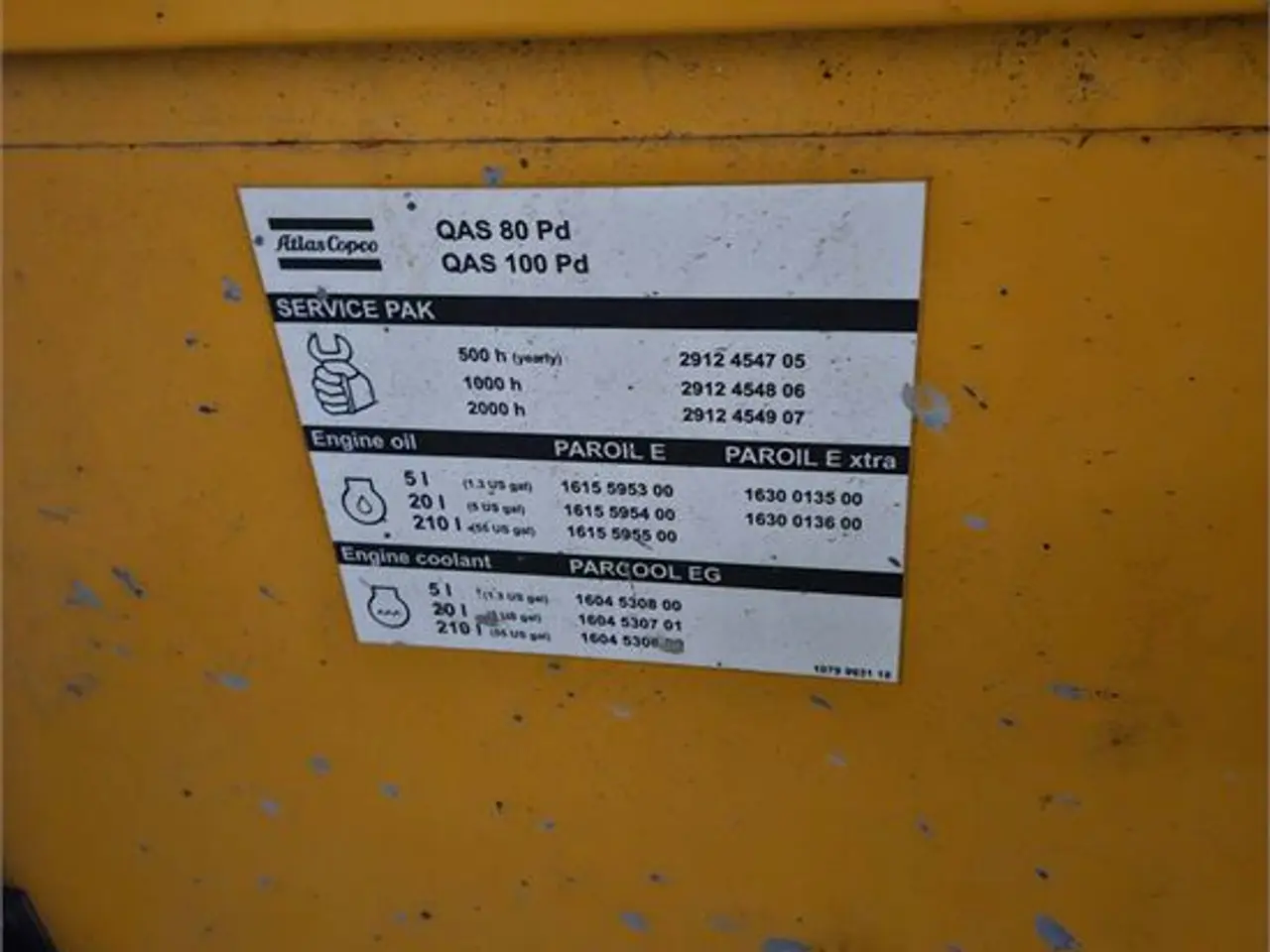 Billede 11 - Atlas Copco QAS 80 - 80 kVA / 64 KW
