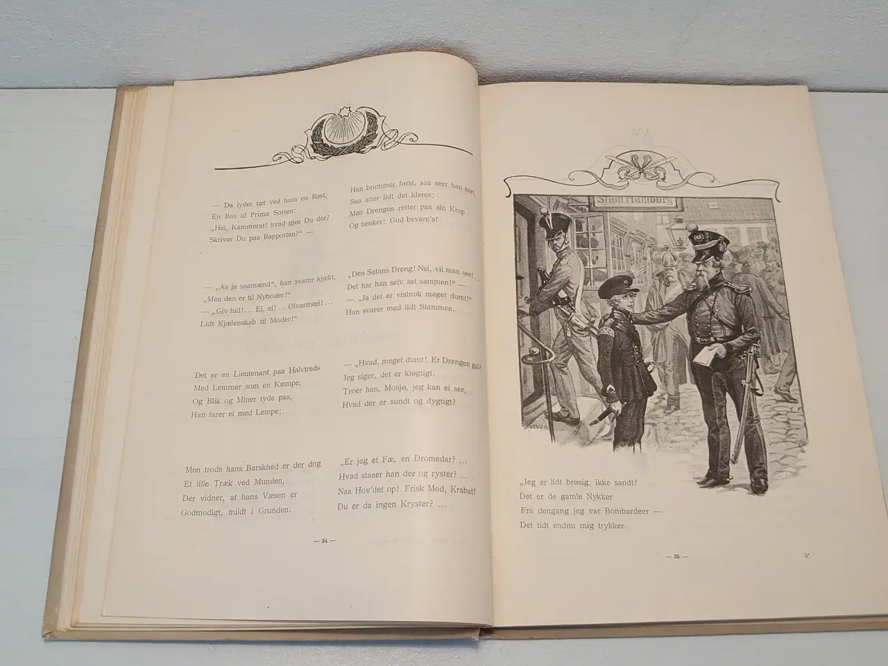 Billede 4 - H.P.Holst: Den lille Hornblæser. udg. 1902.